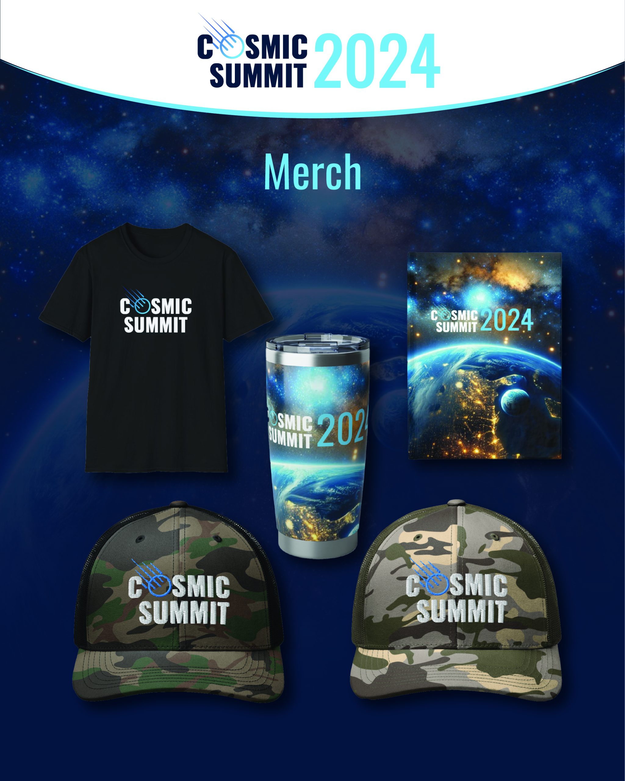 Merch Cosmic Summit 2024